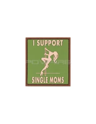 I Support Single Mums velcro patch - Multicam - JTG