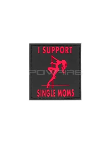 JTG I Support Single Mums Velcro Patch - Blackmedic