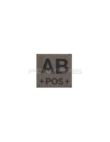 Clawgear Bloodgroup Velcro Patch - AB · Verde / OD