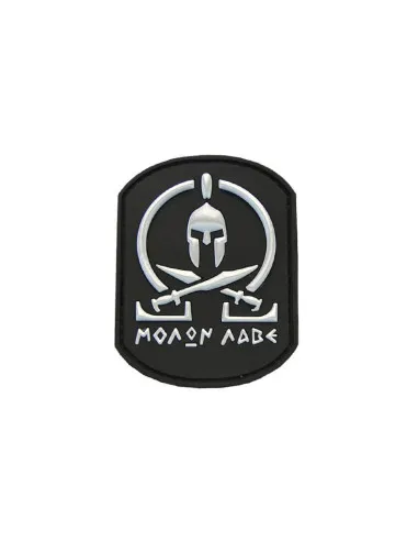 JTG Molon Labe Velcro Patch · Black white