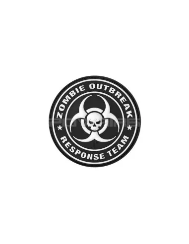 JTG Zombie Outbreak Velcro Patch · Blanco