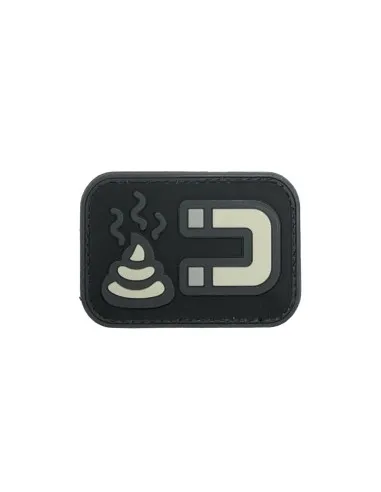 JTG ShitMagnet Patch Velcro · Blanco