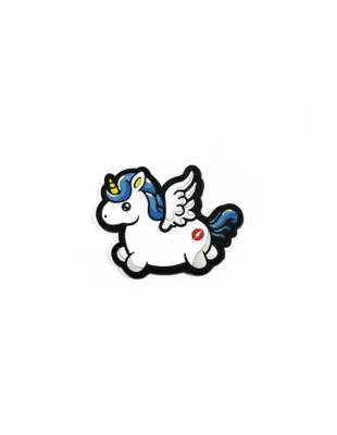 Flying Unicorn KISSMYASS Velcro patch - Fullcolr - JTG