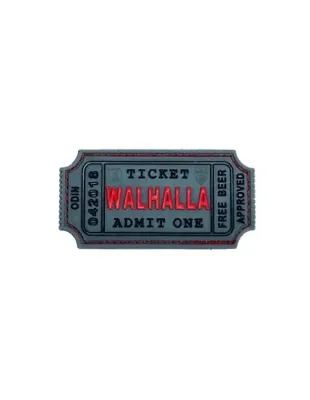 Walhalla Ticket Velcro Patch - Odin - JTG