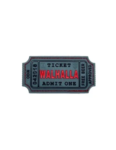 JTG Walhalla Ticket Velcro Patch - Odin