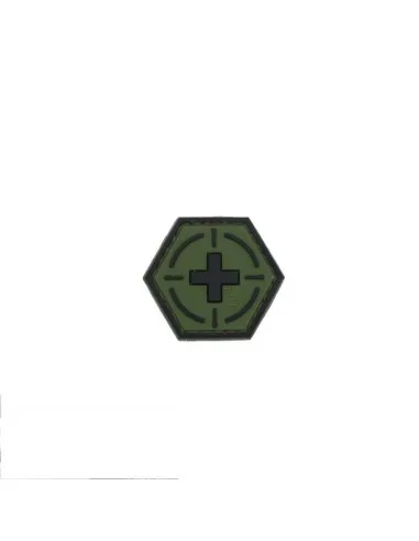 JTG Tactical Medic Cross Velcro Patch - Forest