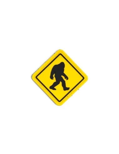 La Patcheria Velcro Patch - Bigfoot / Sasquatch Warning