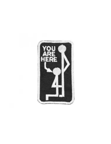 La Patcheria Patch You Are Here · Negro