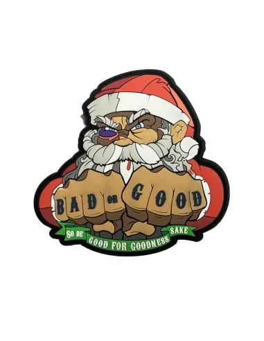 JTG Bad Santa Christmas Rubber Patch