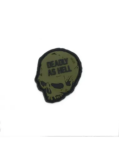 JTG Deadly As Hell - Velcro Patch · Verde / OD