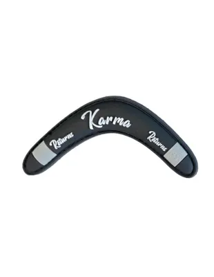 Karma Returns Boomerang Velcro Patch - JTG