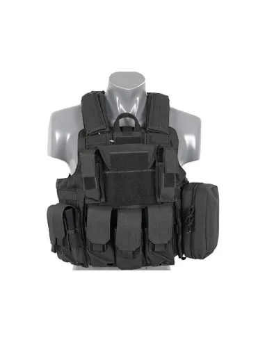 8Fields Tactical Combat Vest with MOLLE System · Negro