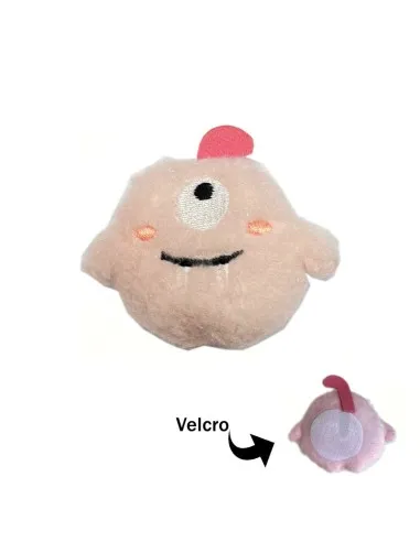 JTG TwoTooth Velvro Patch - Lightpink
