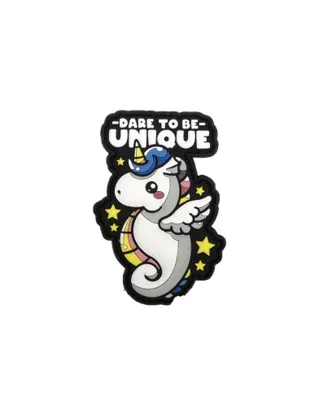 Dare To Be Unique Unicorn Patch velcro - JTG