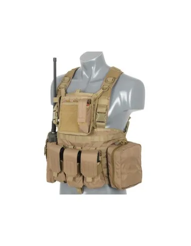 8Fields Force Recon Chest Harness · Tan / FDE