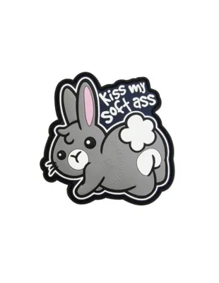 KISS MY Soft ASS Velcro Patch (Big) - JTG