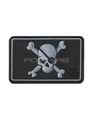 Pirate Skull Velcro Patch - JTG