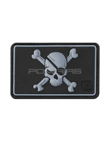 JTG Pirate Skull Velcro Patch