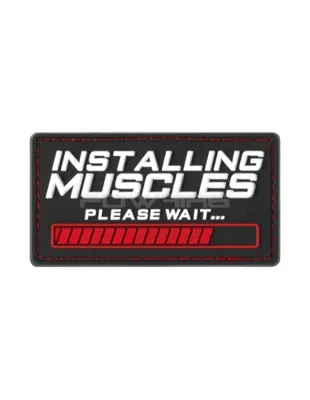 Installing Muscles Velcro patch - JTG
