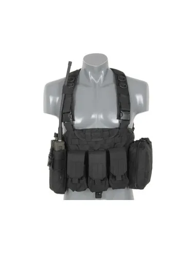 8Fields Force Recon Chest Harness · Negro