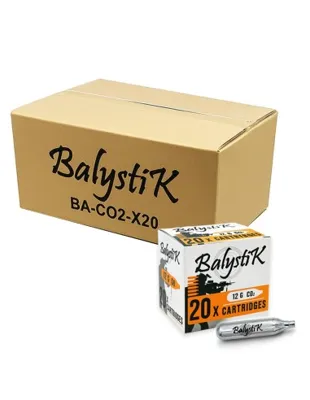 12g CO2 Cartridges - Pack of 400 - Balystik