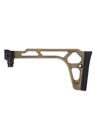 Folding Polymer Stock with Picatinny Adapter - Battleaxe