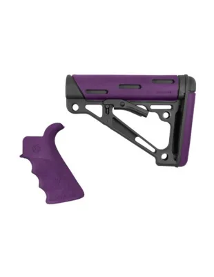 Grip and Mil-Spec Collapsible Buttstock for AR15 / M4 - Hogue