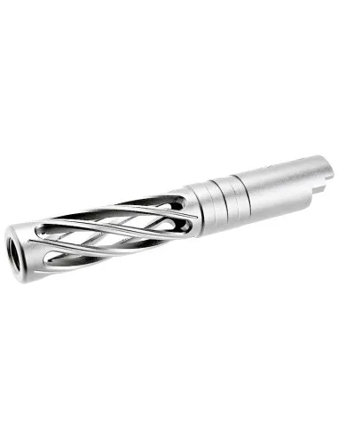 Dr.Black TM Hi-Capa 4.3 Outer Barrel Dinging · Black silver