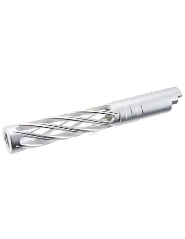 Dr.Black TM Hi-Capa 5.1 Outer Barrel Dinging · Black silver