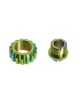 A02 Silencer Adapter 11mm CW to 14mm CCW - Rainbow - Cow Cow Technology