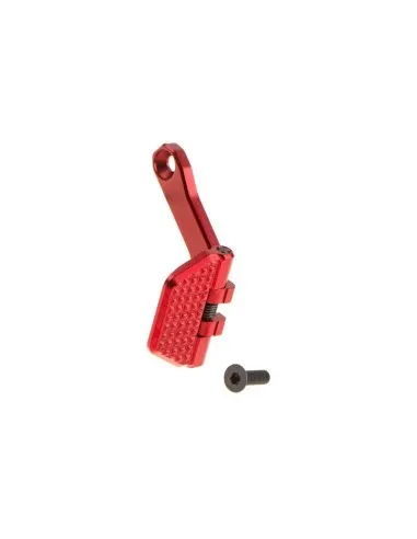 TTI Airsoft Folding Thumb Rest Left Side · Rojo