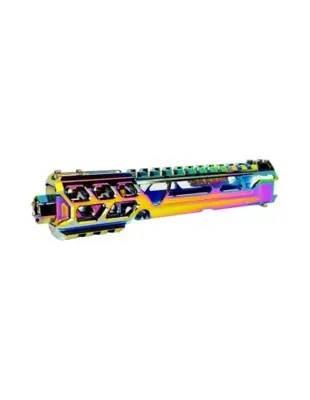 FUKU-2 CNC Upper Set - Short Cut Out for AAP-01 - Electroplated Chameleon - CTM tactical