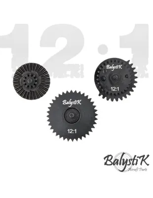Steel CNC Gearset Extreme High Speed 12:1 - Balystik