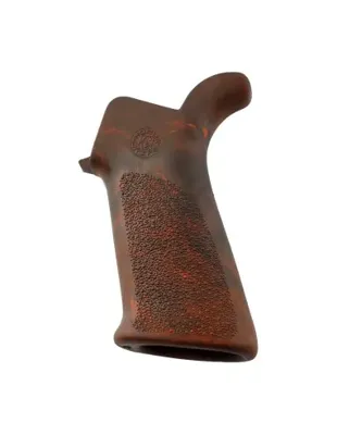 AR-15/M-16 OverMolded Rubber Beavertail Grip - Lava - Hogue