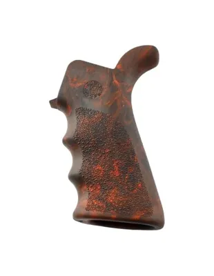 AR-15/M-16 Beavertail Rubber Grip with Finger Grooves - Lava - Hogue