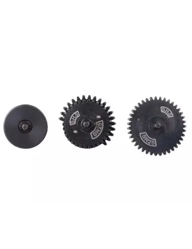 SHS Airsoft CNC Gearset for SR25 · Negro