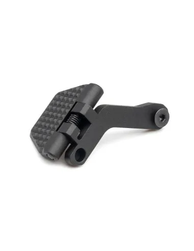 TTI Airsoft Folding Thumb Rest Left Side · Negro