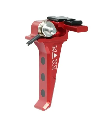 Maxx Model CNC Advanced Speed Trigger Style e for Scorpion EVO-3 · Rojo