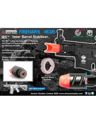 IBS Inner Barrel Stabilizer for G&G Firehawk - Airtech Studios
