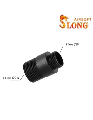 Adaptateur 11mm CW to 14mm CCW - Slong Airsoft