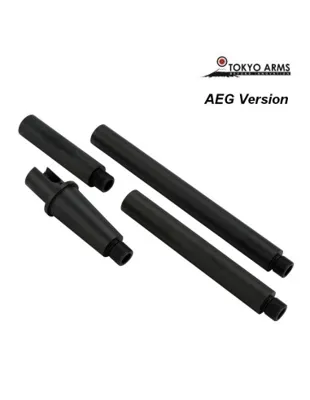 Multi-Length CNC Outer Barrel for M4 - Tokyo Arms