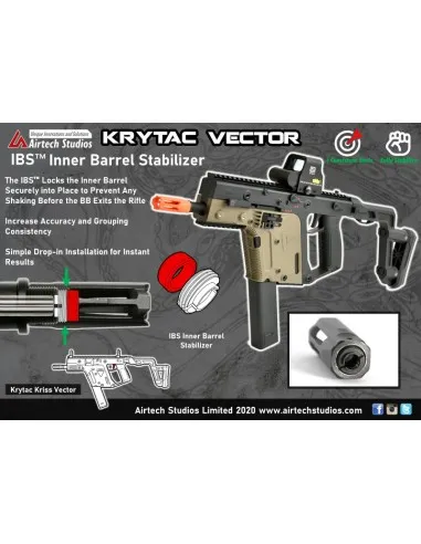 Airtech Studios IBS Inner Barrel Stabilizer for Krytac Kriss Vector