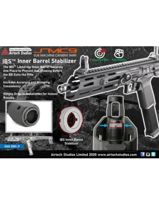 IBS Inner Barrel Stabilizer for G&G SMC9 - Airtech Studios