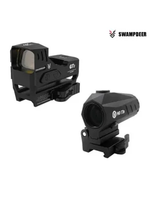Swamp Deer Pack GT2 Red Dot with T3X Magnifier - SWAMPDEER