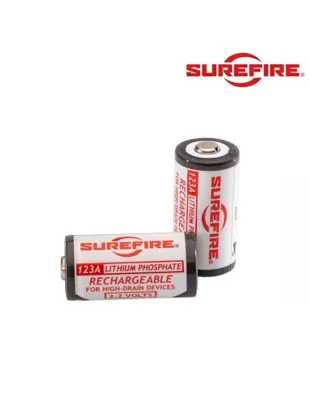 123A Rechargeable Batteries x 2 - Surefire