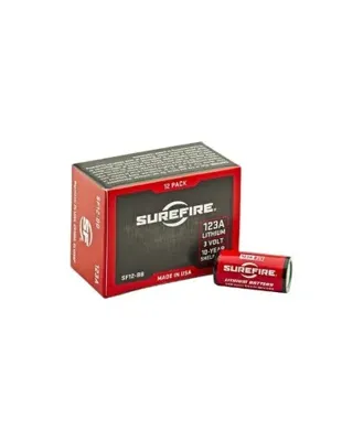 CR123A 3V Battery the Box of 12 - Surefire