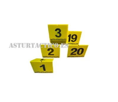 Bipodes, Numeros de Suelo del 1 al 20
