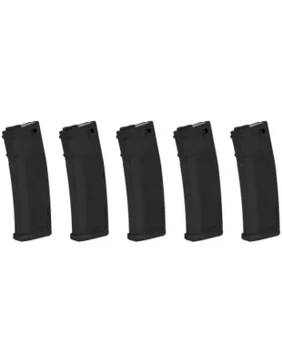 Set of 5 125 rds S-Mag Magazine for M4 - Specna Arms
