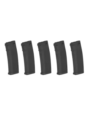 Set of 5 380 rds S-Mag Magazine for M4 - Specna Arms