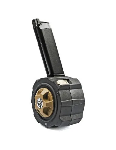 HFC airsoft HD Drum MAG for Glock 17, 18